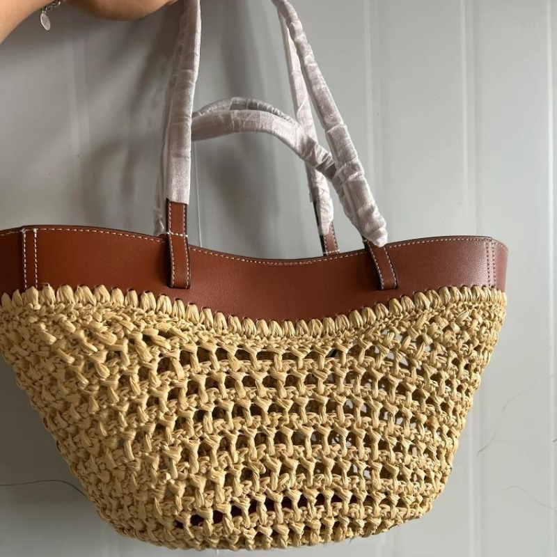 Women Bags On Sale - Sac de plage tissé creux de