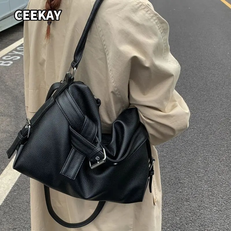 Sac fourre-tout noir Y2K grand - Women'S Young Bags avis et prix