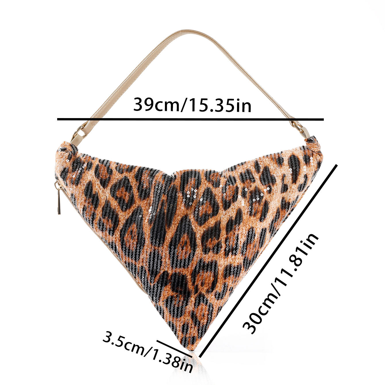 Sac croissant imprimé léopard, - Women Bags 2026 Trends avis et prix