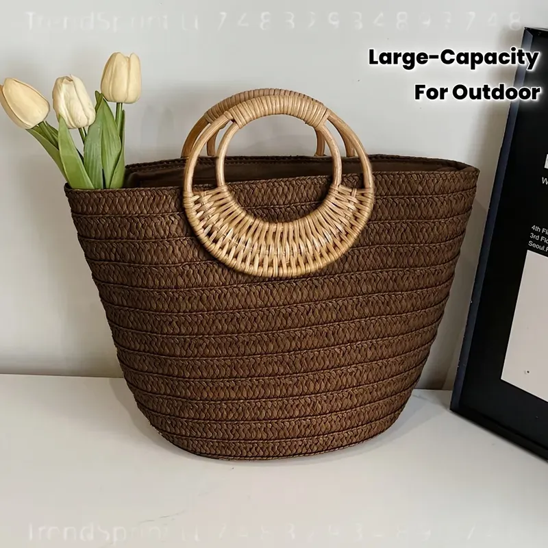 Sac fourre-tout d'été en papie - Women'S Bags Handbags avis et prix